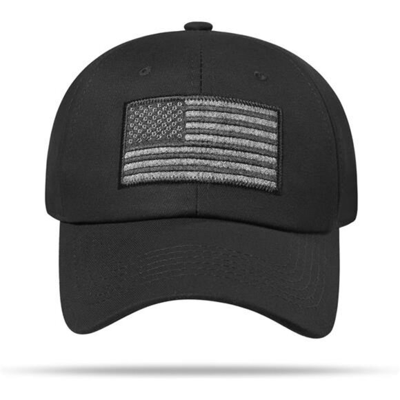 American Flag Baseball Cap Adjustable USA Hat for Men Women Outdoor Casual - Picture 2 of 8